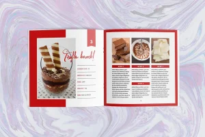 The Dessert Book Indesign Template