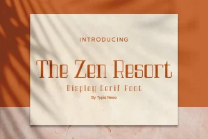 The Zen Resort – Royal Luxury Font