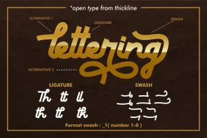 Thickline – Classic Bold Font