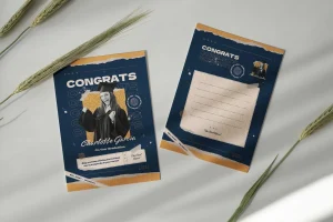 Torn Paper Congratulations Greeting Card
