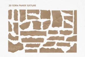 Torn Paper Texture Pack