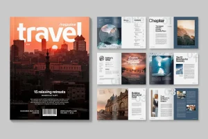 Travel Magazine Template
