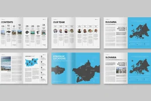 Travel Magazine Template