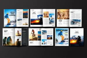 Travel Magazine Template