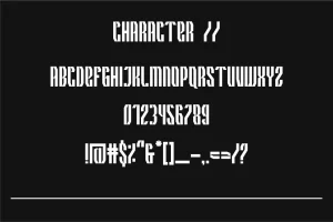 Trent – Geometric Condensed Sans Typeface