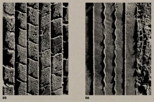 Tyre Tracks – 20 Large Textures