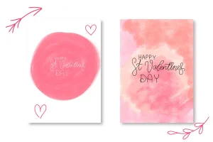 Valentine’s Day Lettering Procreate stamps