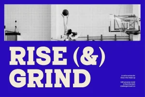 Varsity Impact – Slab Serif College Sporty Brand