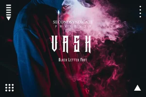 VASH – Black Letter Font