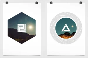 Vector Shape Stamps 02