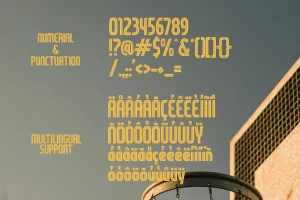 Venzira Sports Display Font