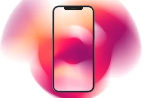 Vibrant Fluid Gradient Blob