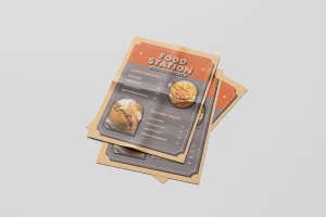 Vintage Food Menu Template