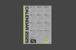 Wall Calendar 2025