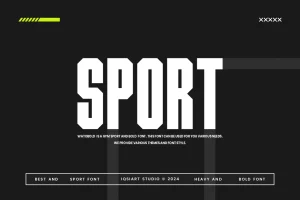 Watobold – Sport & Condensed Sans