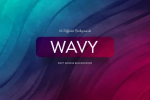 Wavy Grunge Backgrounds