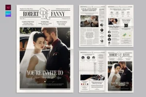 Wedding Newspaper