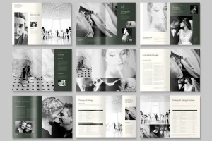 Wedding Photographer Brochure Template
