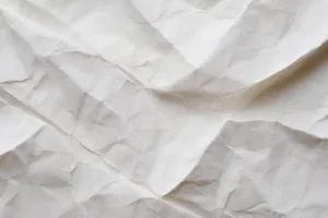White Crumpled Texutre Paper