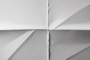 White Folded Texture Paper