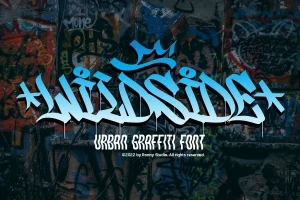 Wildside – Urban Graffiti Font