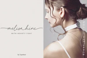 With Hearty – Wedding Heart Script Font