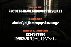 Wolfskin – Urban Block font