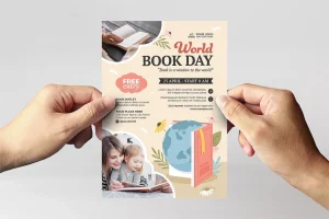 World Book Day Flyer Template