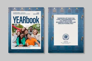 Yearbook Brochure Template