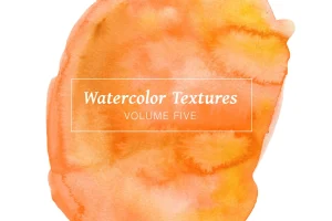 Yellow & Orange Watercolors – Volume 5
