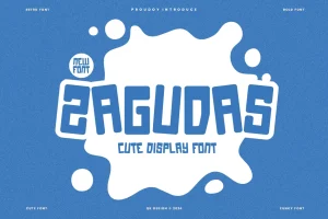 Zagudas – Kids & Fun Font