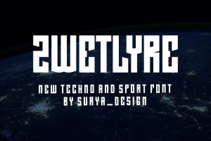 Zwetlyre Fonts