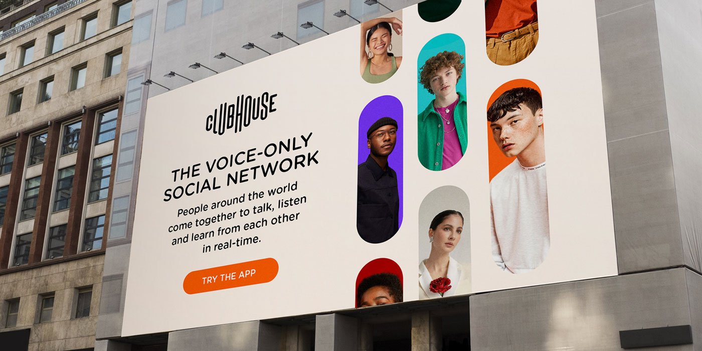 Brand Identity Concept for Clubhouse which Surpasses the Original Design