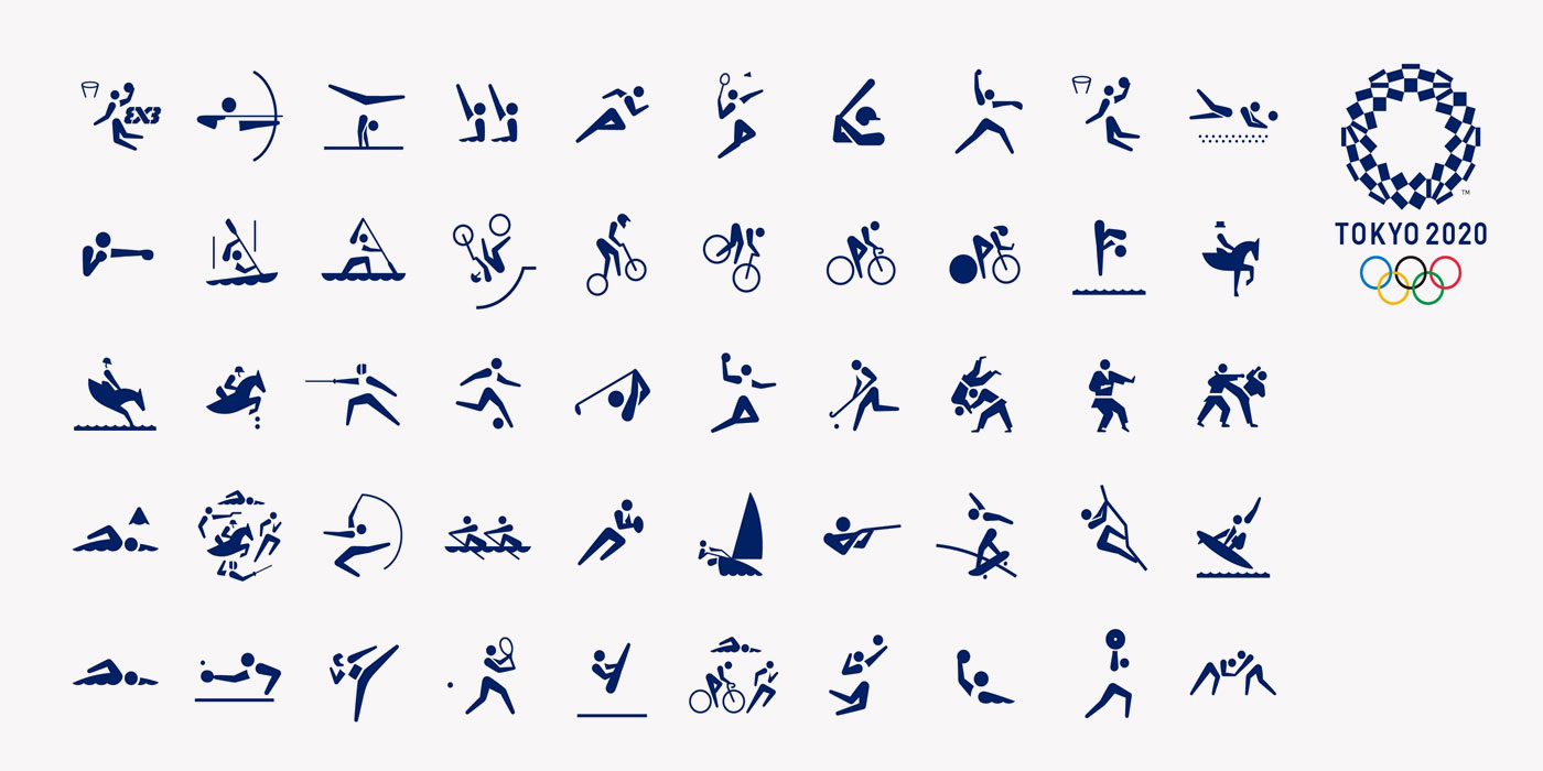 New Olympic games icons