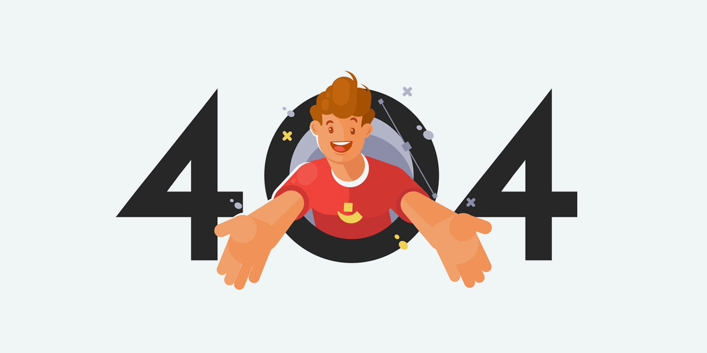 Stay user-oriented up to the 404 page